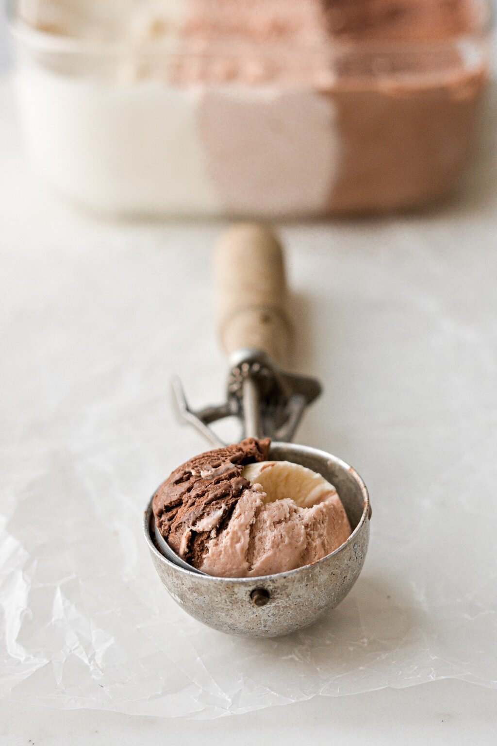 Neapolitan No Churn Ice Cream Curly Girl Kitchen