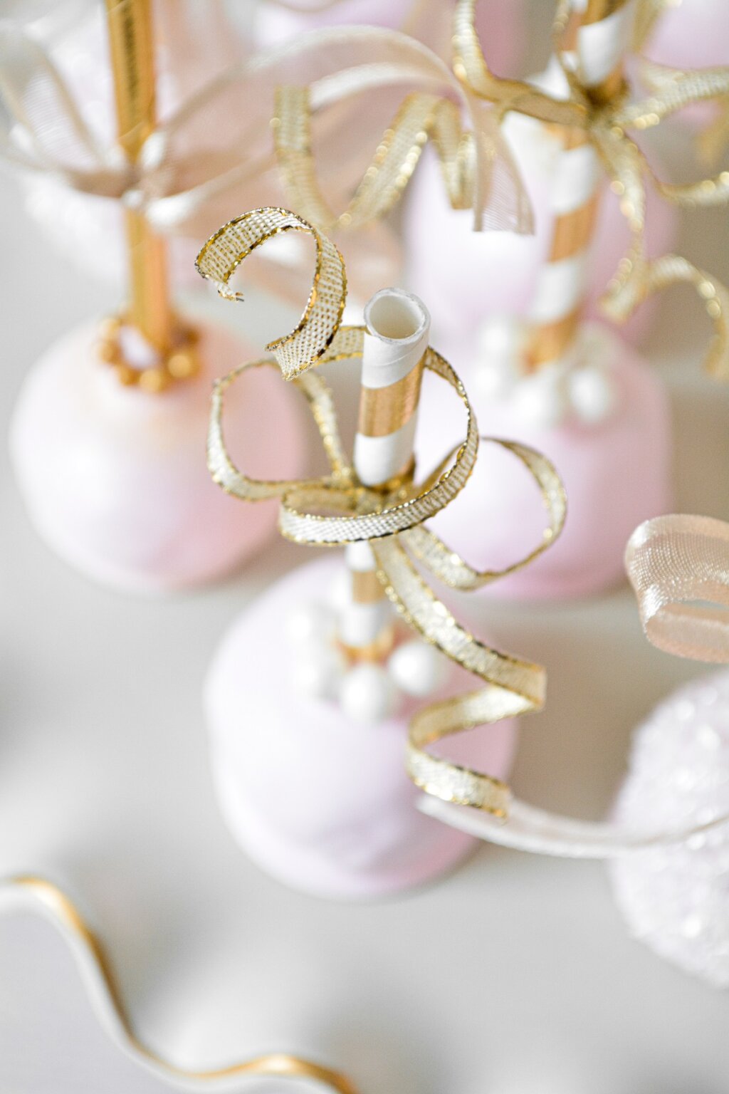 Pink and Gold Princess Party Cake - Curly Girl Kitchen