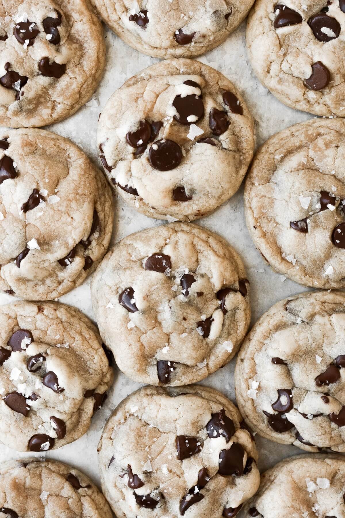 High Altitude Chocolate Chip Skillet Cookie - Curly Girl Kitchen