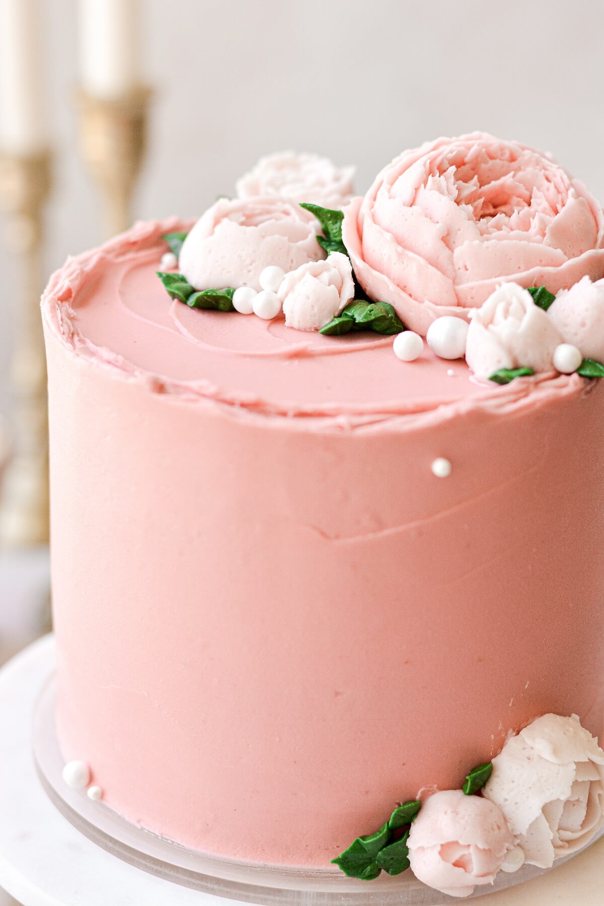 How to Put Fresh Flowers to a Cake - Chelsweets