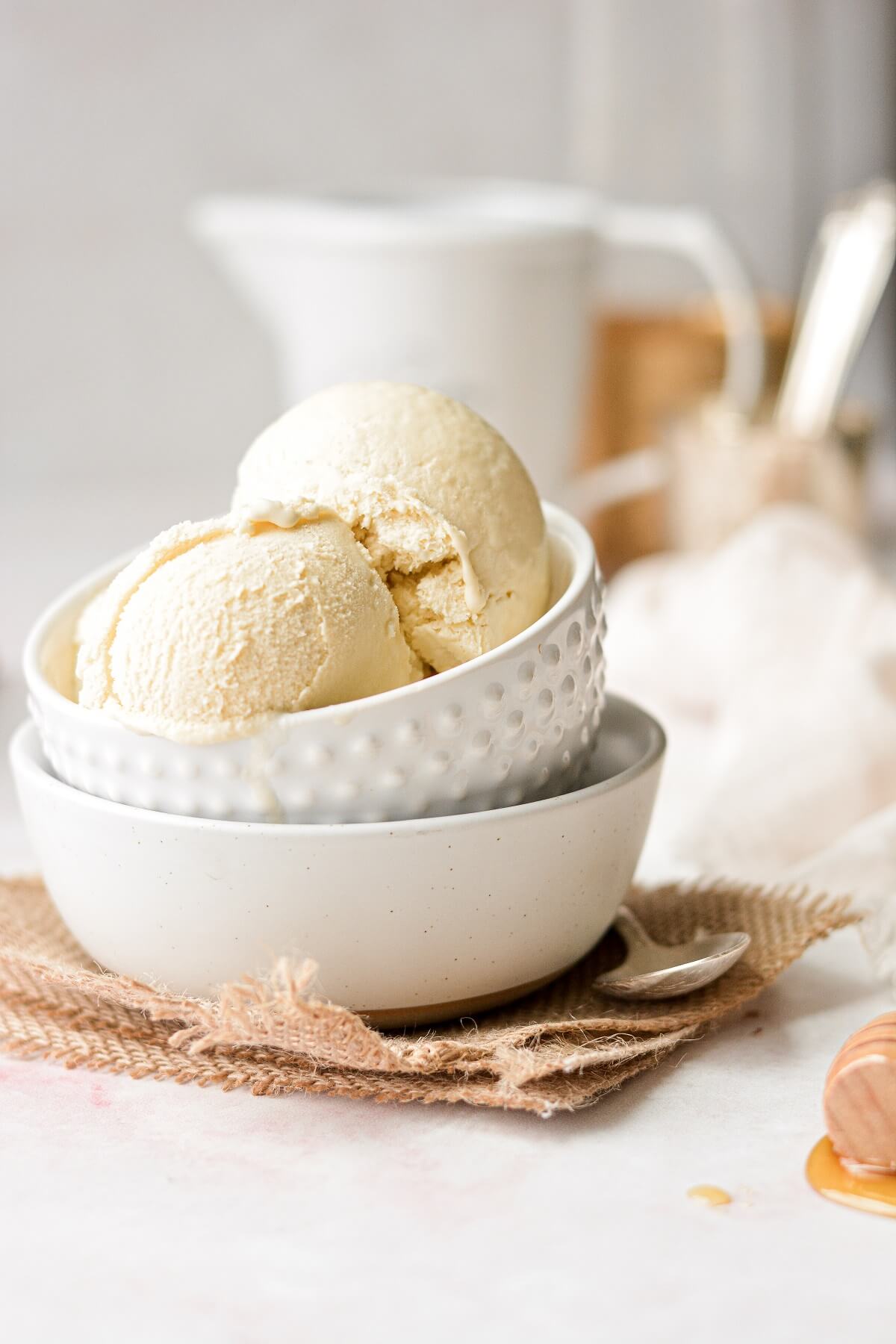 Sea Salt & Honey No-Churn Ice Cream