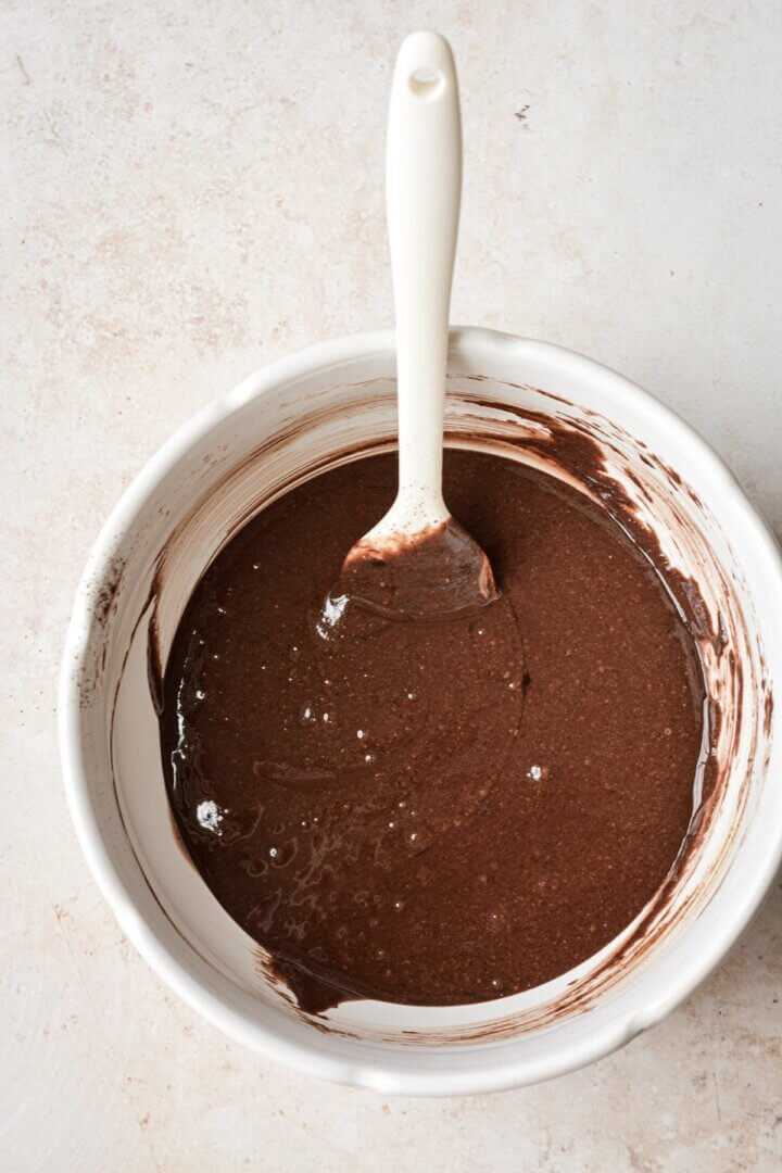 Step 5 for making frozen chocolate almond bites.