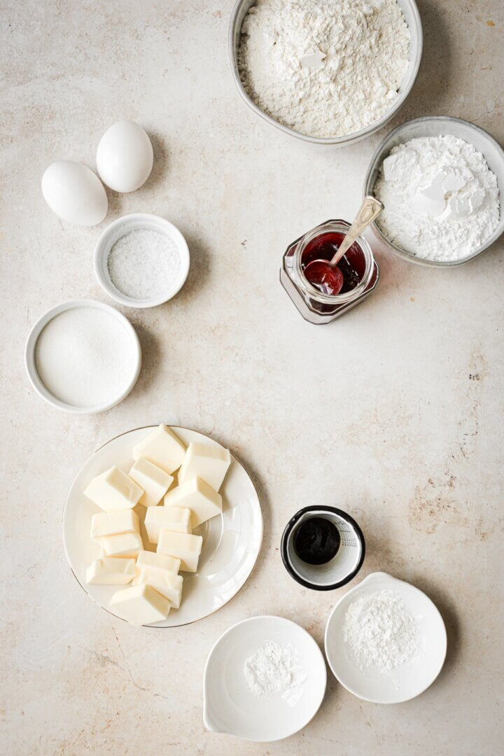 High Altitude Raspberry Thumbprint Sugar Cookies - Curly Girl Kitchen