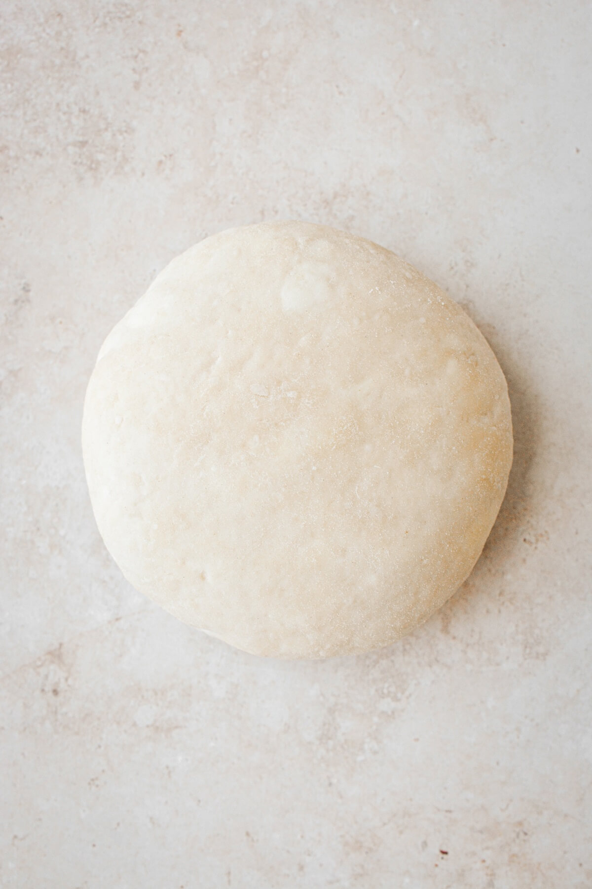 Pie dough for an apple galette.
