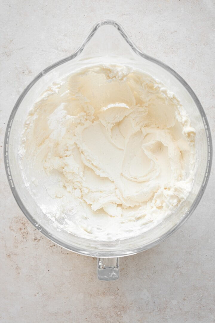 Step 4 for making perfect American vanilla buttercream.
