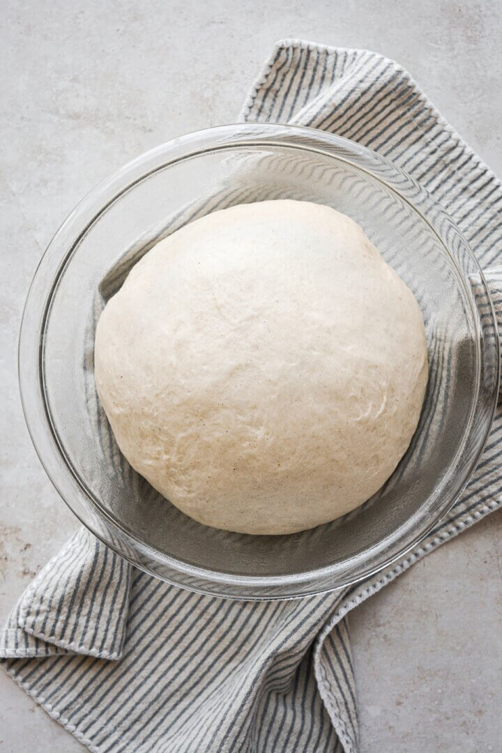 Step 10 for making yeast doughnut dough.