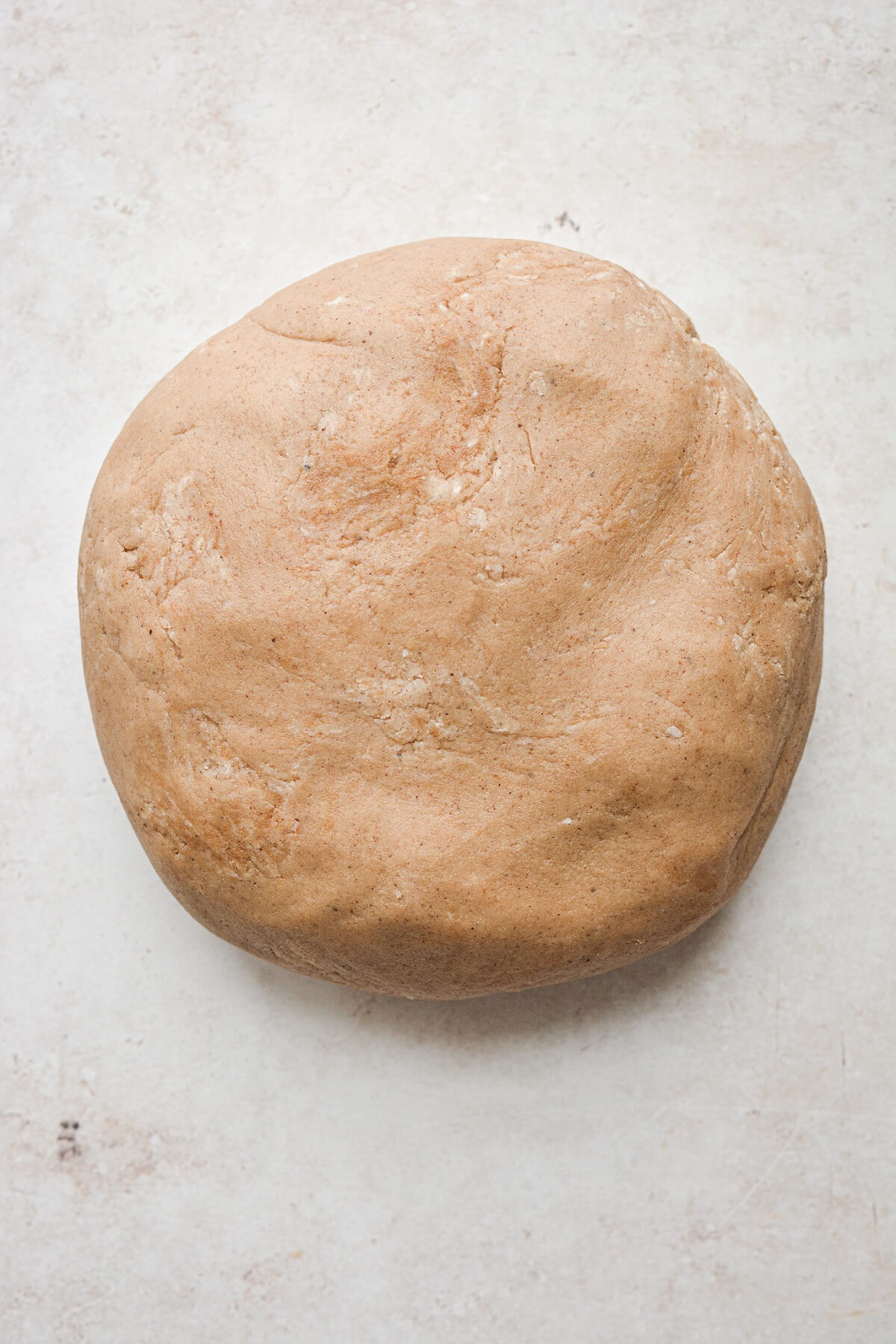 Gingerbread cookie dough.