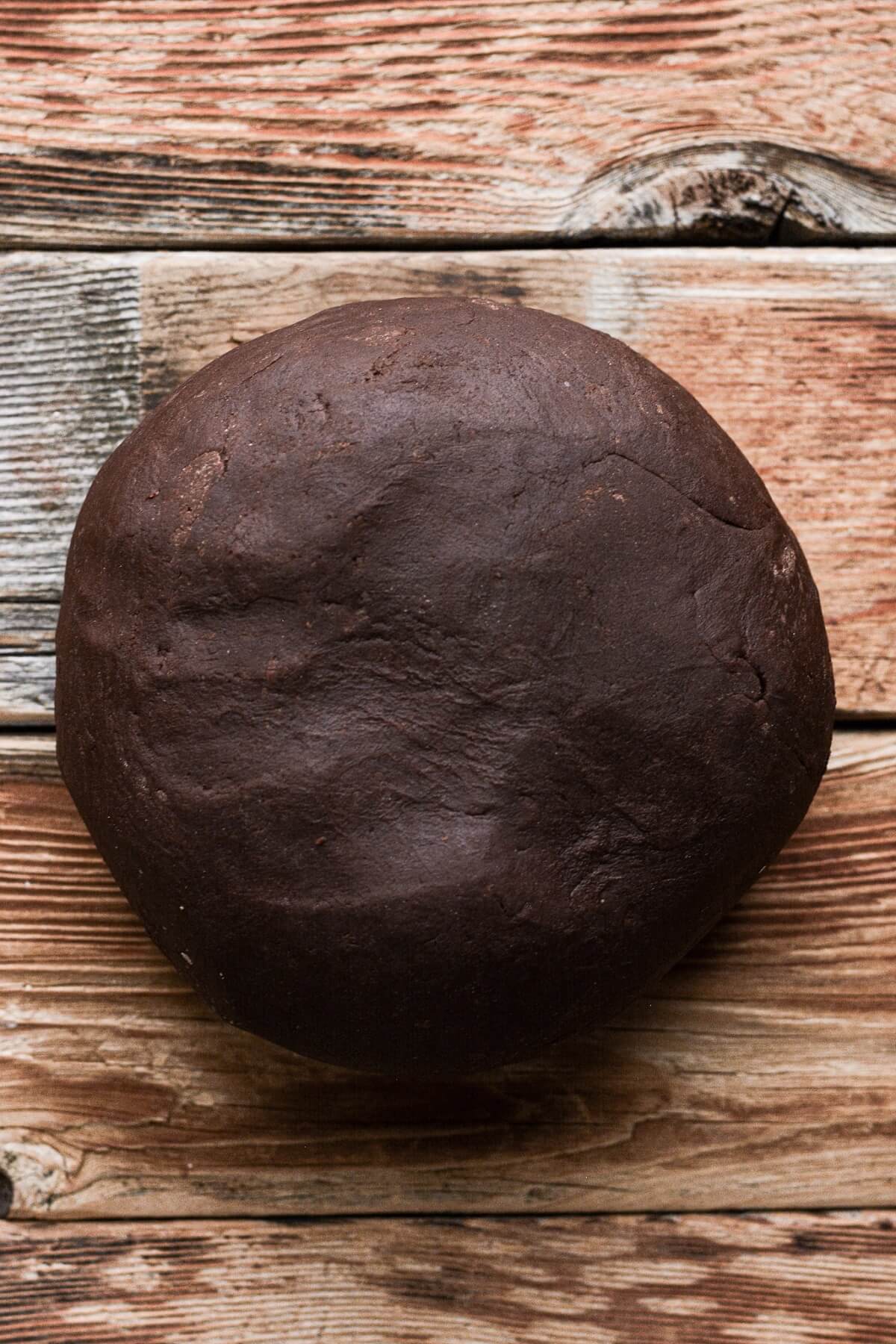 Chocolate cookie dough.