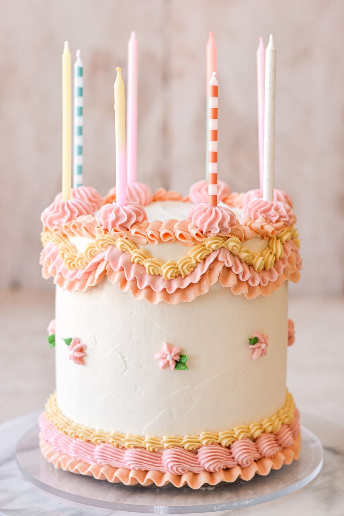 Lovely Happy Birthday Cake Topper - SANDRA DILLON DESIGN-mncb.edu.vn