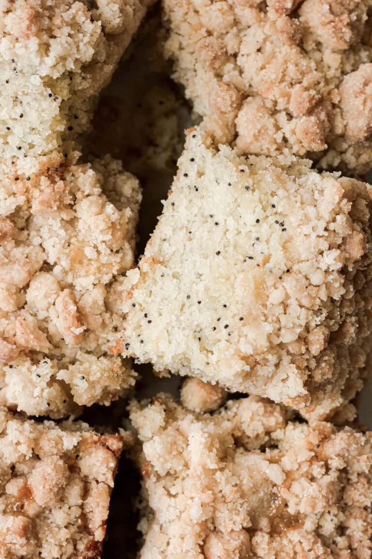 High Altitude Lemon Poppy Seed Crumb Cake Curly Girl Kitchen