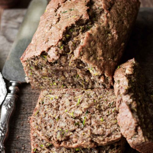 High Altitude Walnut Zucchini Bread - Curly Girl Kitchen