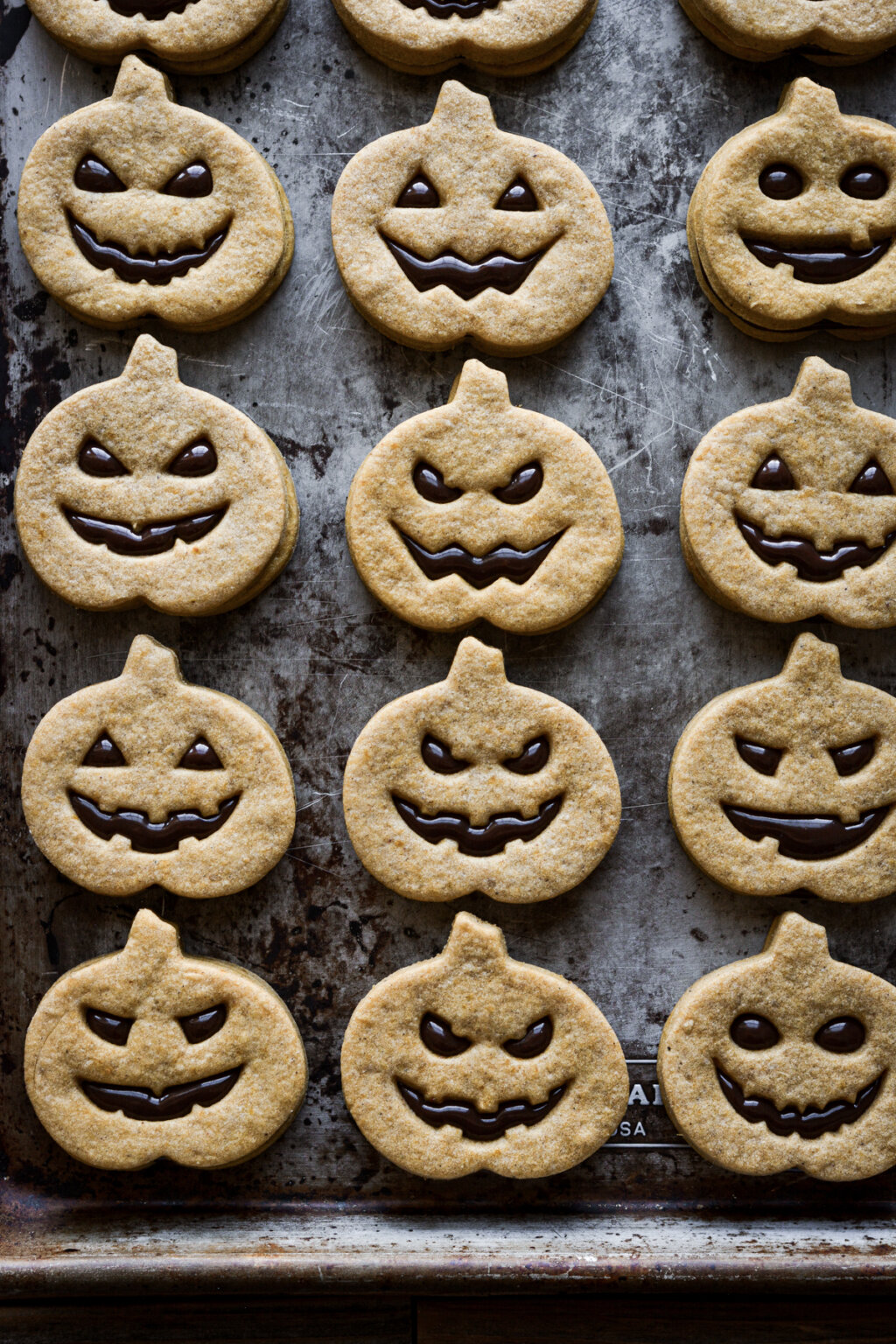Vistar Cookies High Altitude Jack-O'-Lantern Cookies - Curly Girl Kitchen
