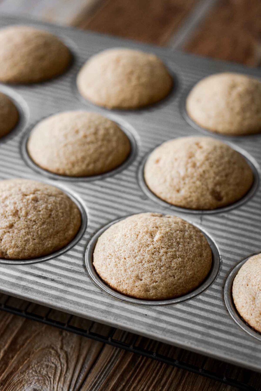 High Altitude Cookie Butter Cupcakes - Curly Girl Kitchen