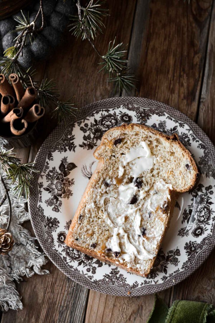 High Altitude Julekake (Norwegian Christmas Bread) - Curly Girl Kitchen