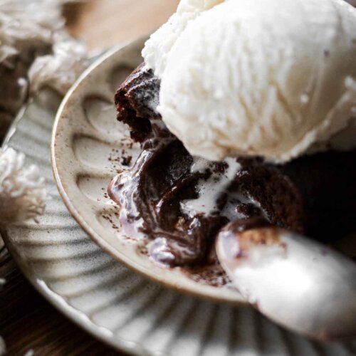 High Altitude Molten Chocolate Lava Cakes - Curly Girl Kitchen