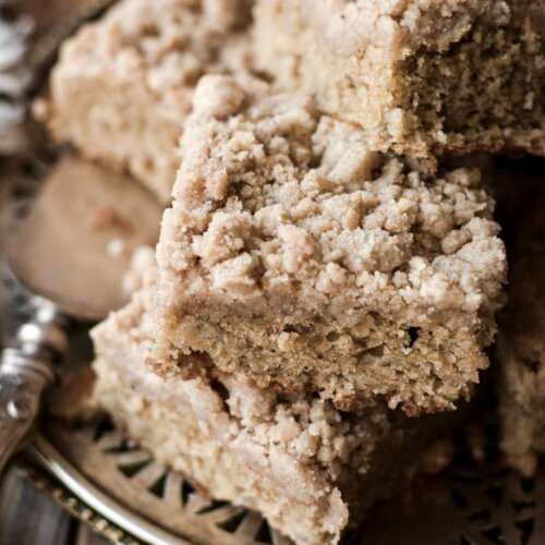 High Altitude Banana Bread Coffee Cake - Curly Girl Kitchen