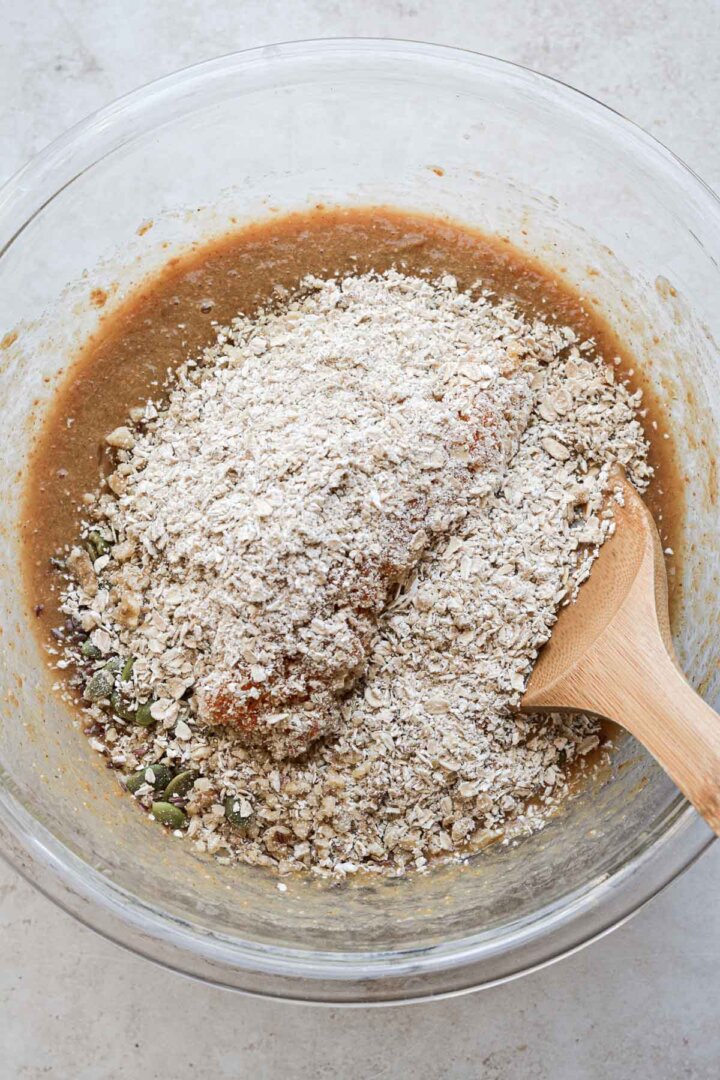 Step 4 for making breakfast cookies.