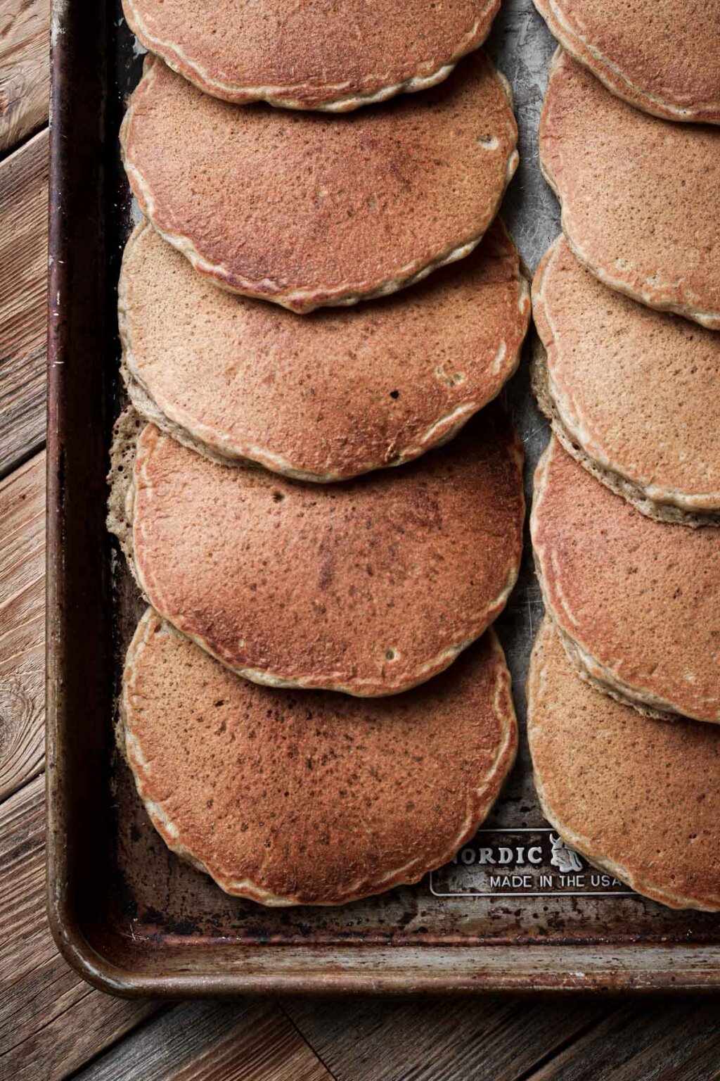 High Altitude Walnut Spice Pancakes - Curly Girl Kitchen