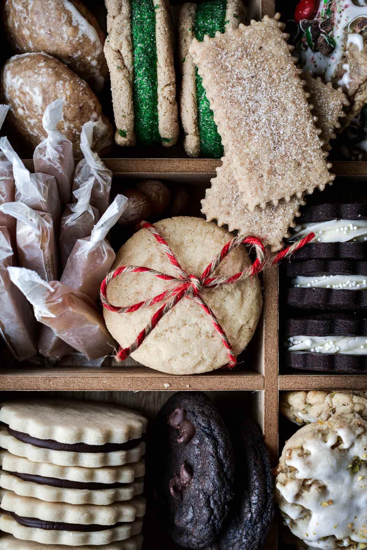 High Altitude Christmas Cookie Box 2025 - Curly Girl Kitchen