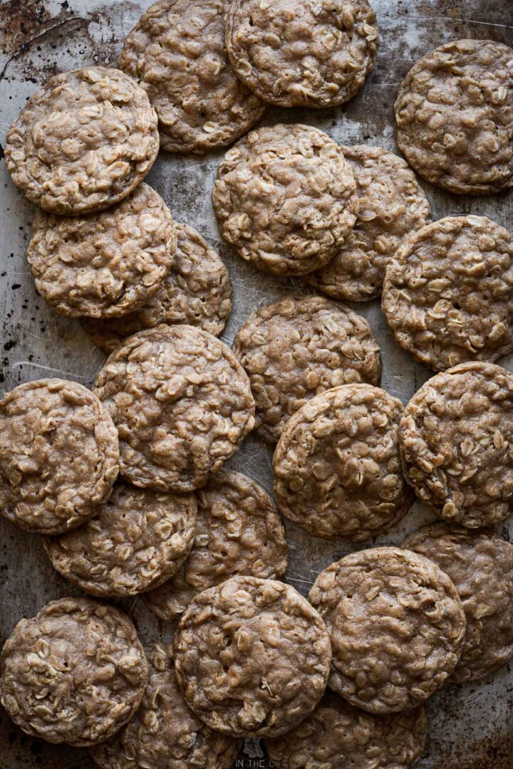 Oatmeal cookies.