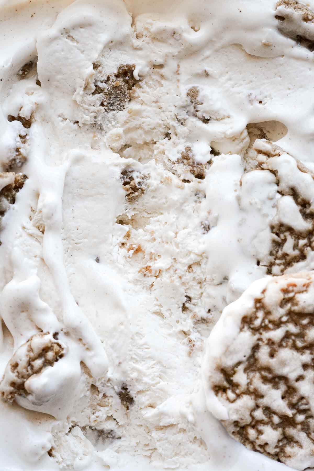 Oatmeal cookie ice cream.