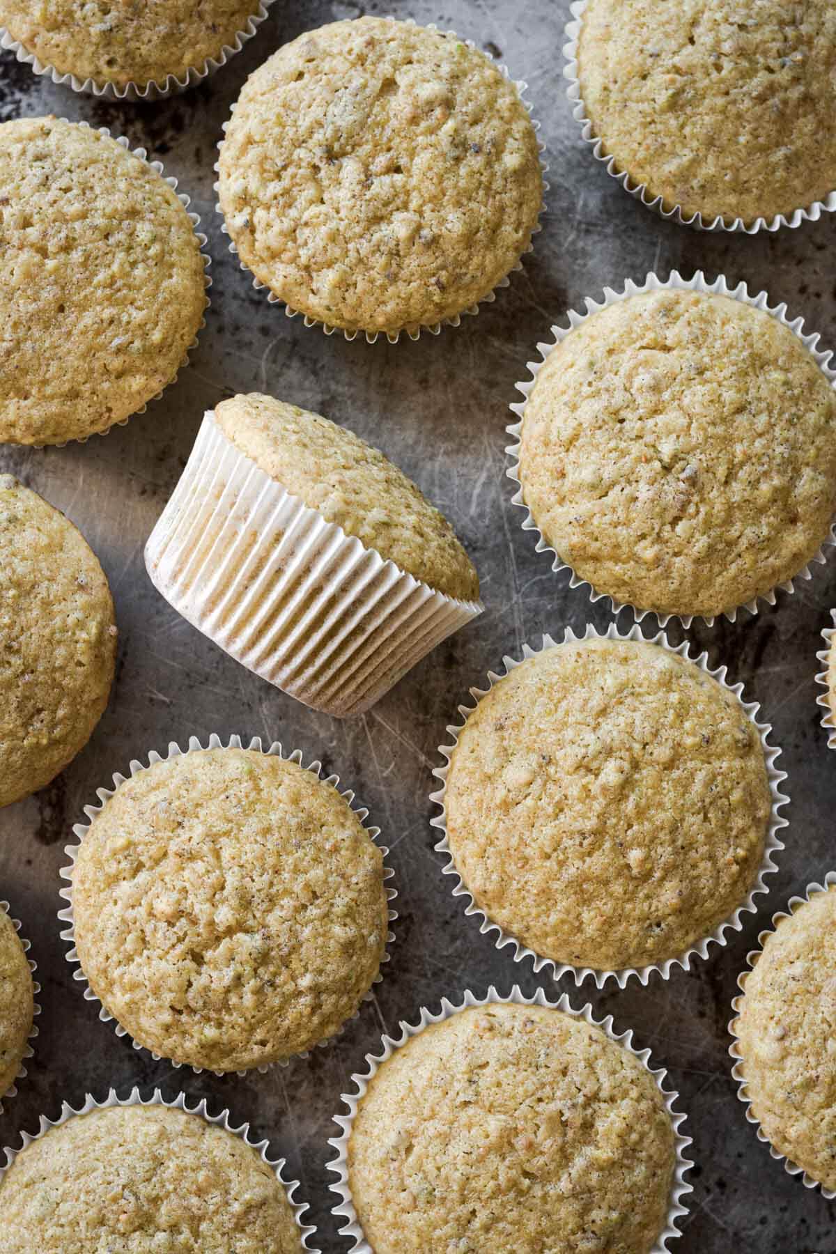 Pistachio cupcakes.